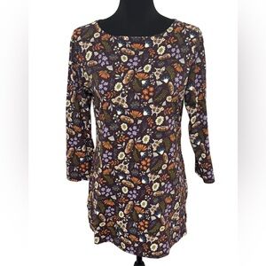 Duluth Trading Co Women's Floral Tunic - Multicolor